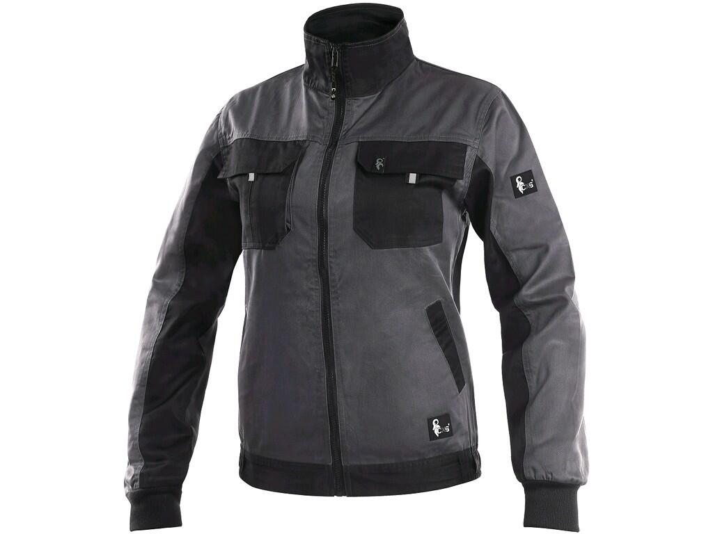 Blúza CXS PHOENIX BELLONA, dámska, sivo-čierna